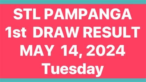 stl pampanga 1st draw today live